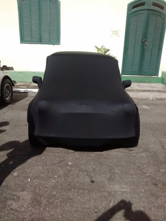 Classic Mini Cooper Rover Morris custom cover with logo