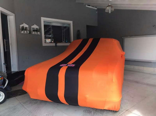 Custom car cover with logo