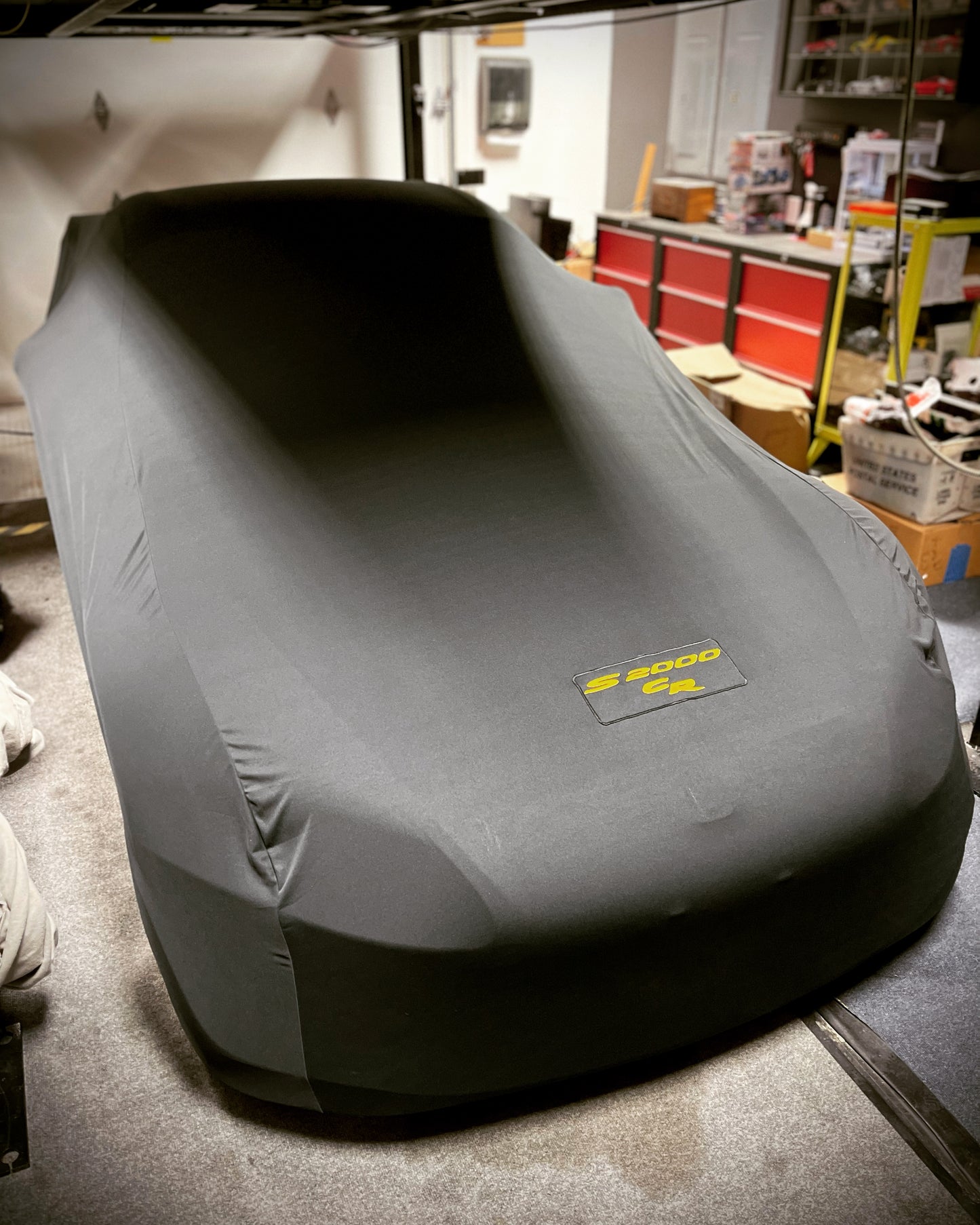 Custom car cover with logo