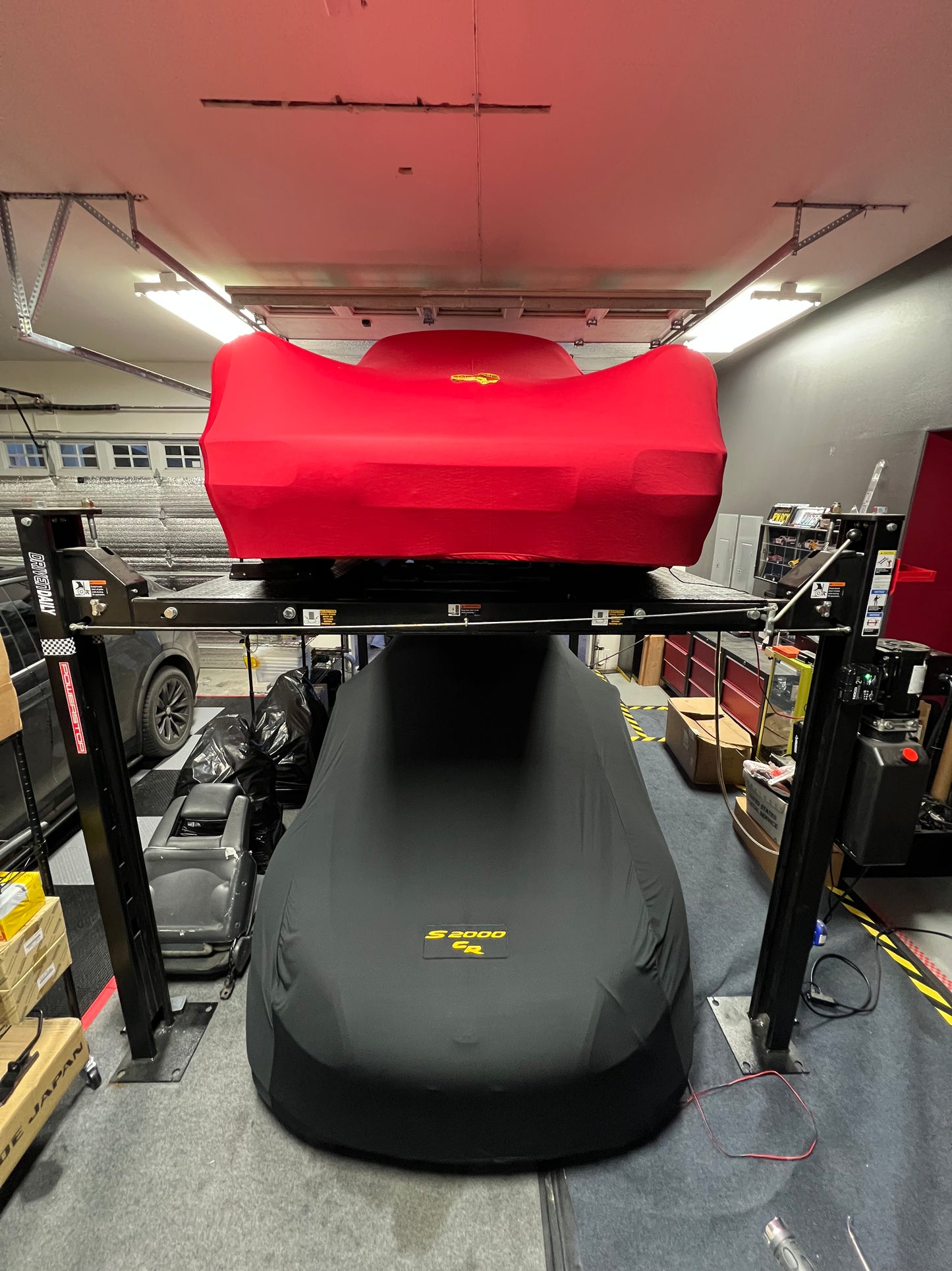 Custom car cover with logo