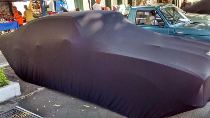 Ford Mustang Tailor-made indoor covers with premium embroidered logo