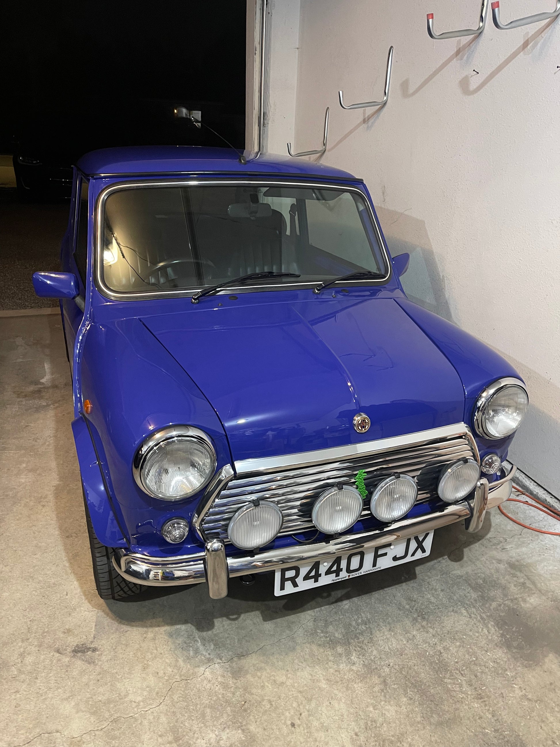 Classic Mini Cooper Rover Morris custom cover with logo