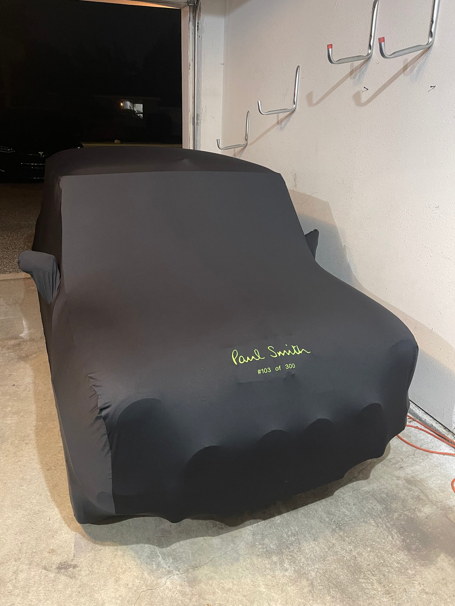 Classic Mini Cooper Rover Morris custom cover with logo