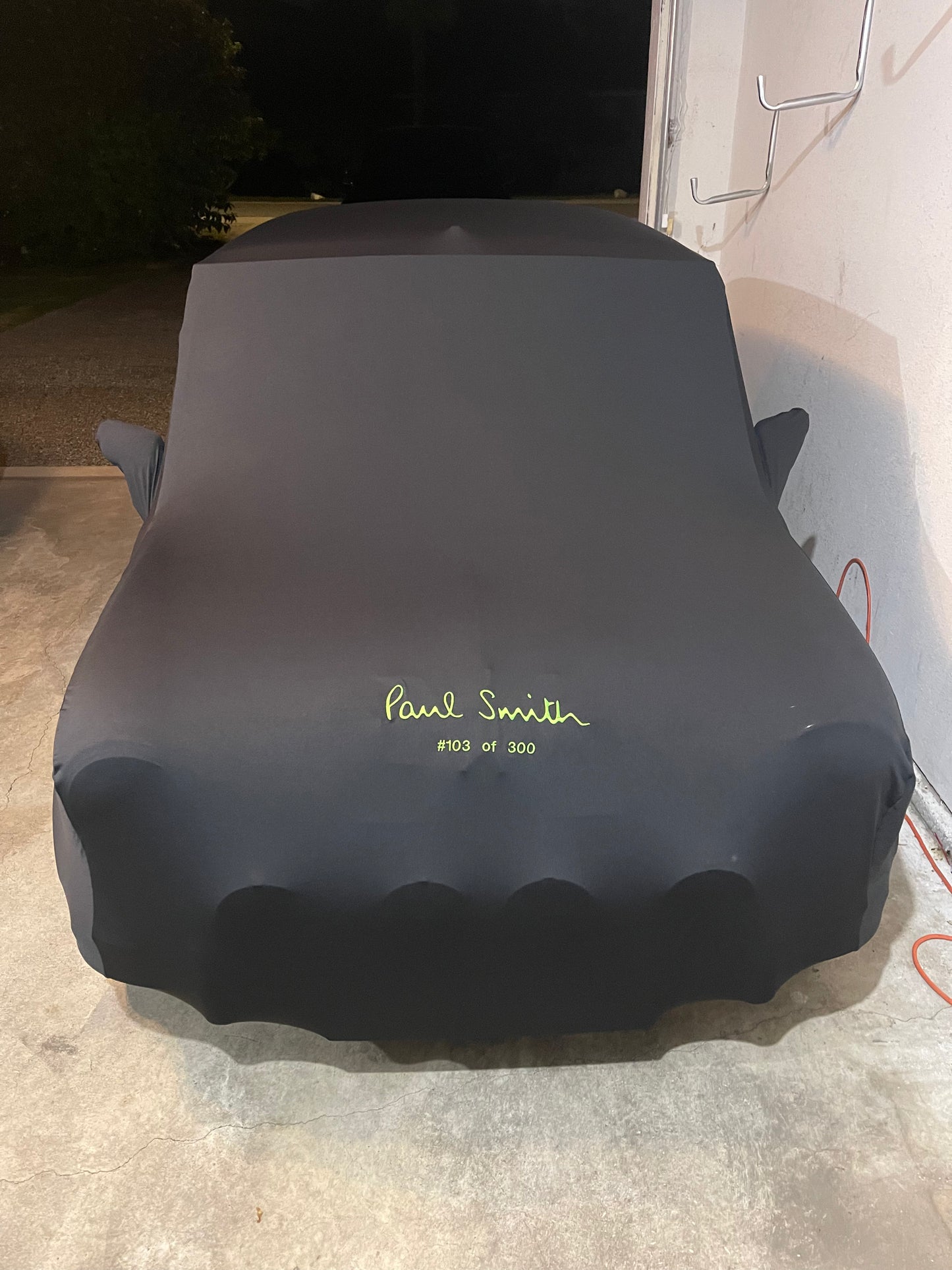 Classic Mini Cooper Rover Morris custom cover with logo
