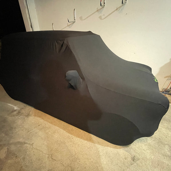 Classic Mini Cooper Rover Morris custom cover with logo