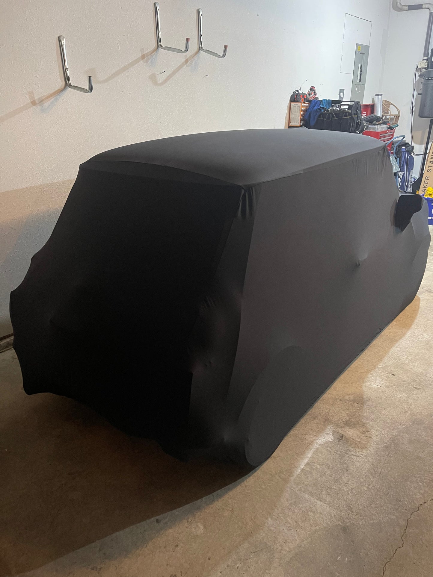 Classic Mini Cooper Rover Morris custom cover with logo