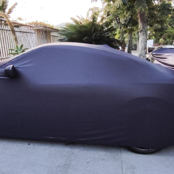 Nissan GTR with custom logo cover