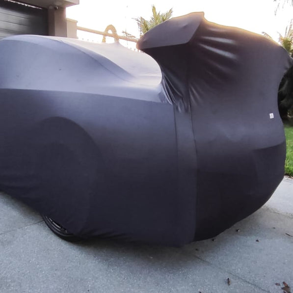 Nissan GTR with custom logo cover