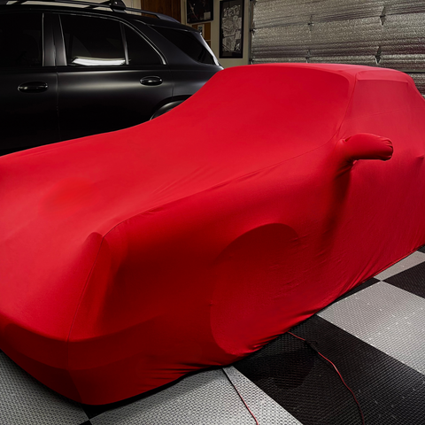 Porsche custom cover with logo