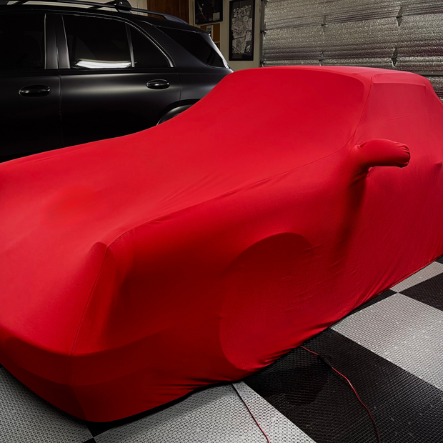 Porsche custom cover with logo