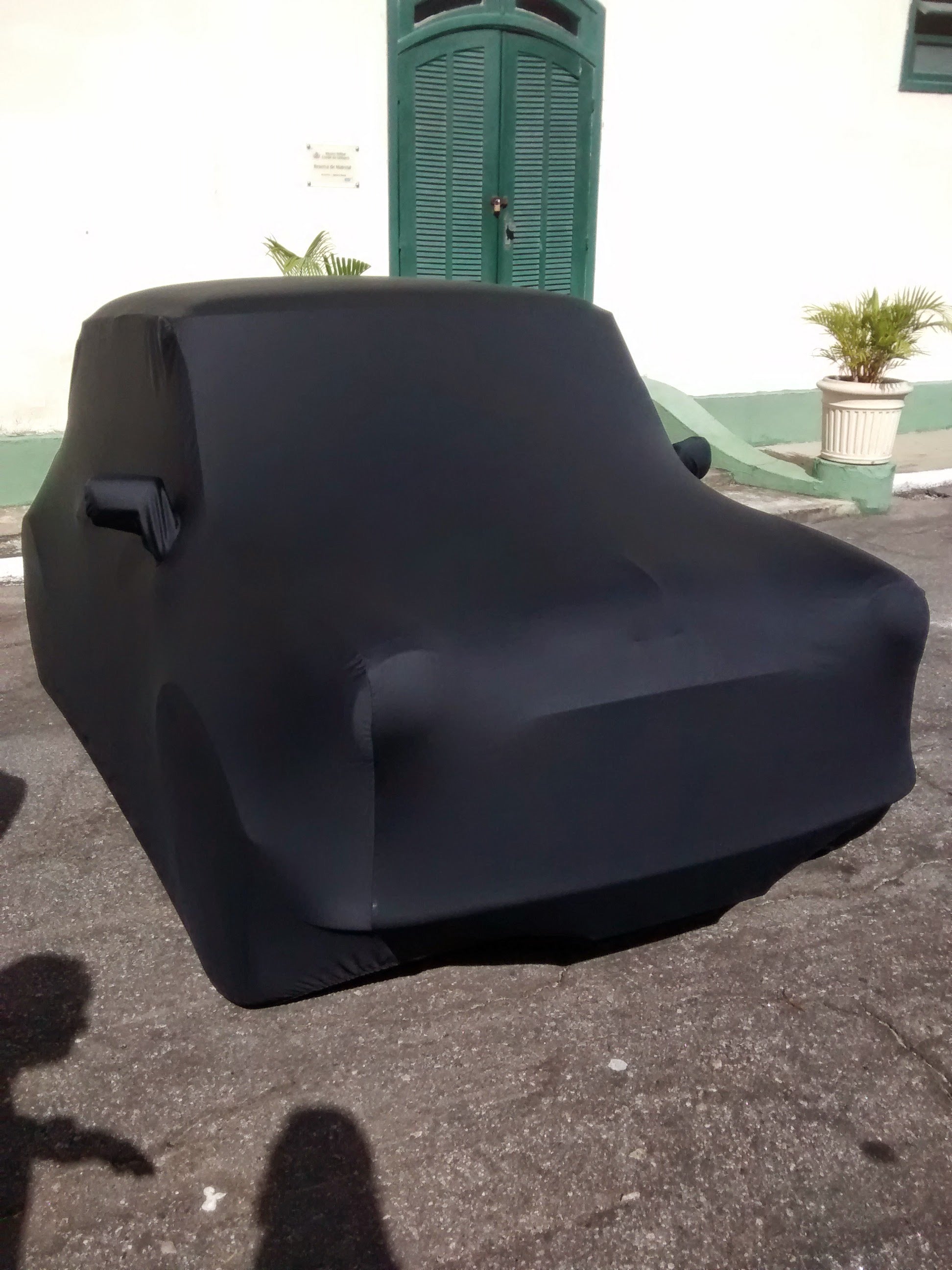 Classic Mini Cooper Rover Morris custom cover with logo