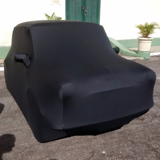 Classic Mini Cooper Rover Morris custom cover with logo