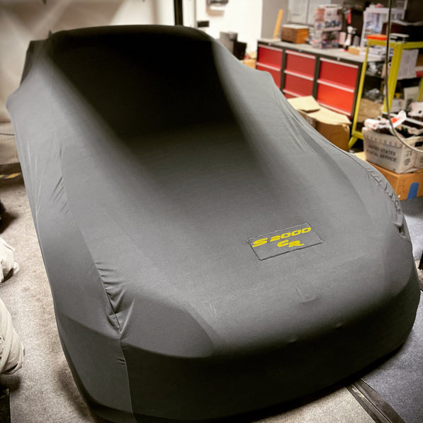 Custom car cover with logo