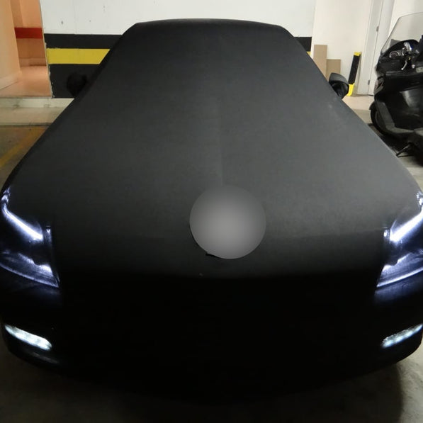 Custom car cover with logo