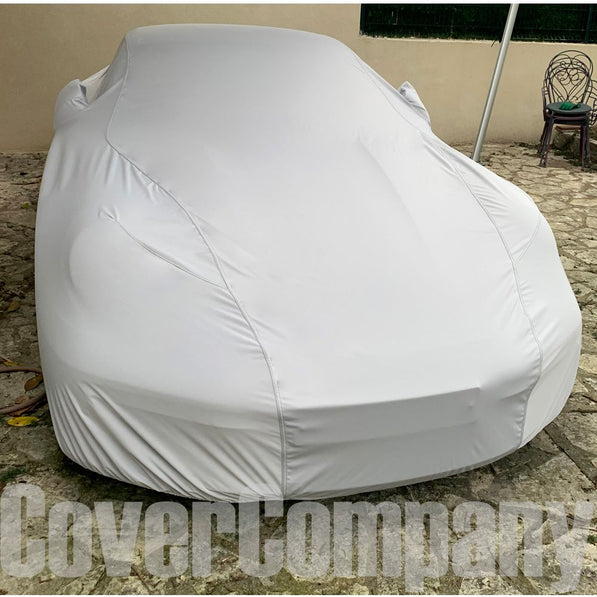Custom car cover with logo