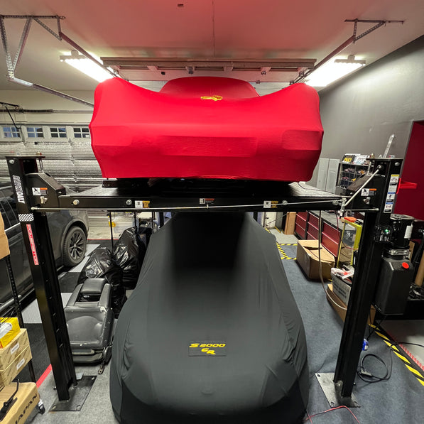 Custom car cover with logo