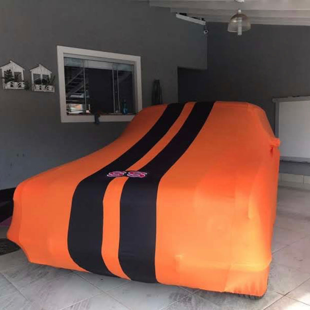 Custom car cover with logo