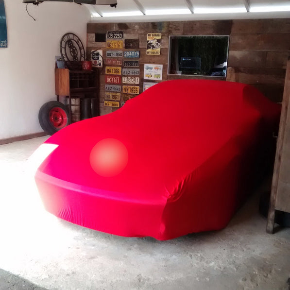 Custom car cover with logo