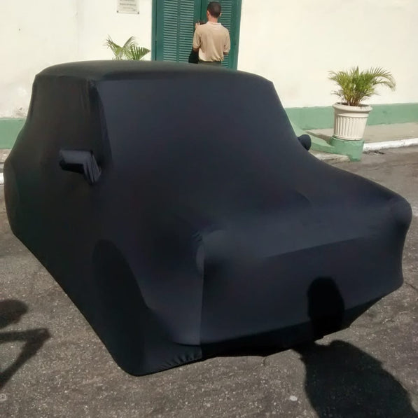Custom car cover with logo