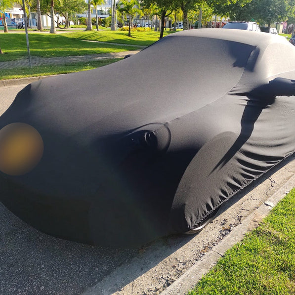 Porsche custom cover with logo