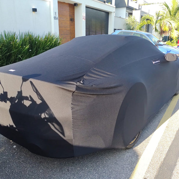 Porsche custom cover with logo