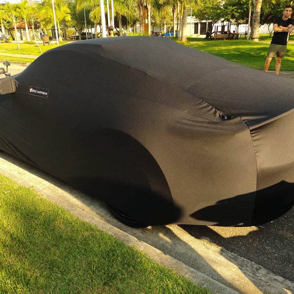 Porsche custom cover with logo