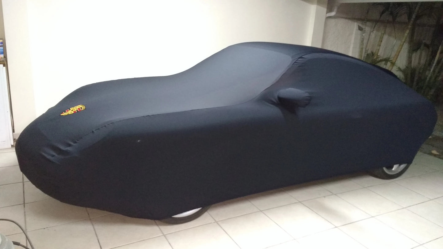 Porsche custom cover with logo