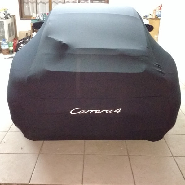 Porsche custom cover with logo
