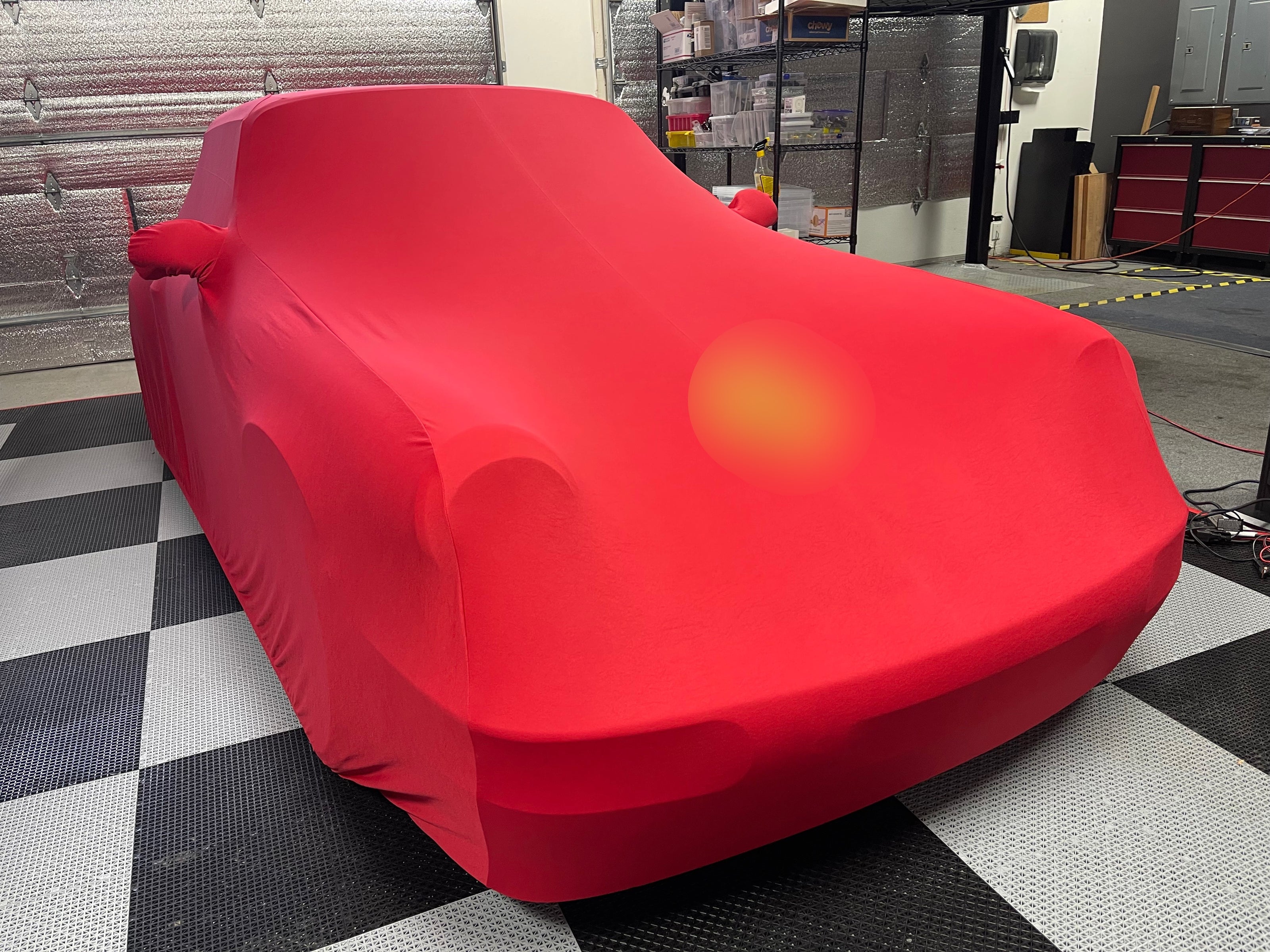 Porsche custom cover with logo