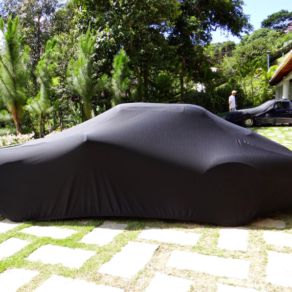 Porsche custom cover with logo