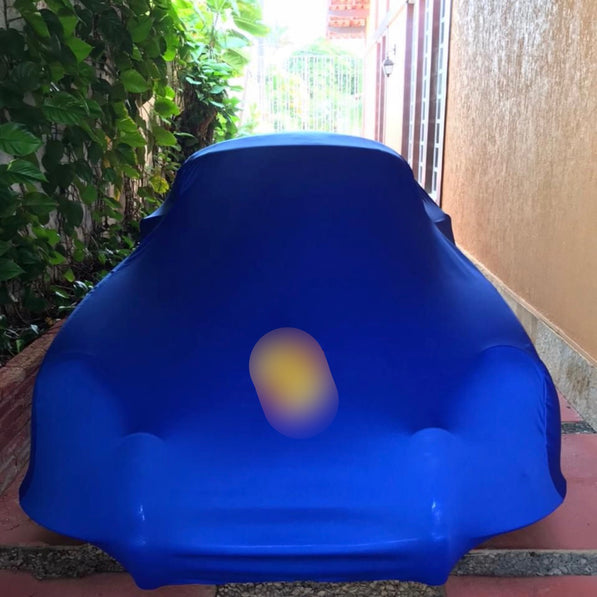 Porsche custom cover with logo