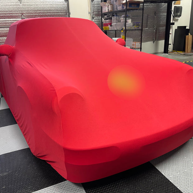 Porsche custom cover with logo
