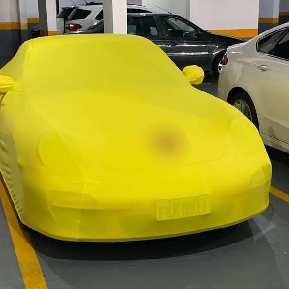 Porsche custom cover with logo