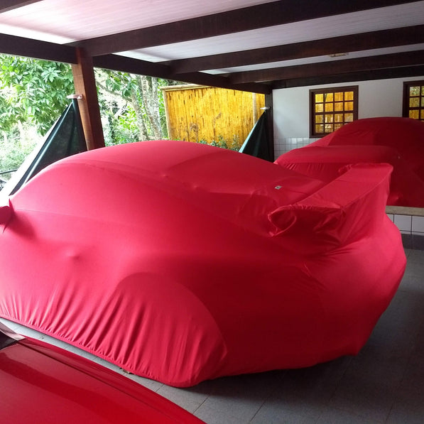 Porsche custom cover with logo