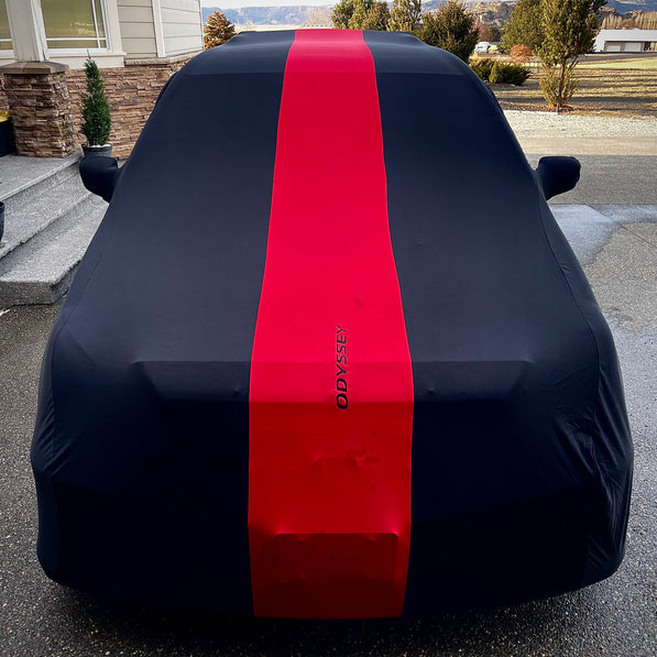 Van custom cover with logo