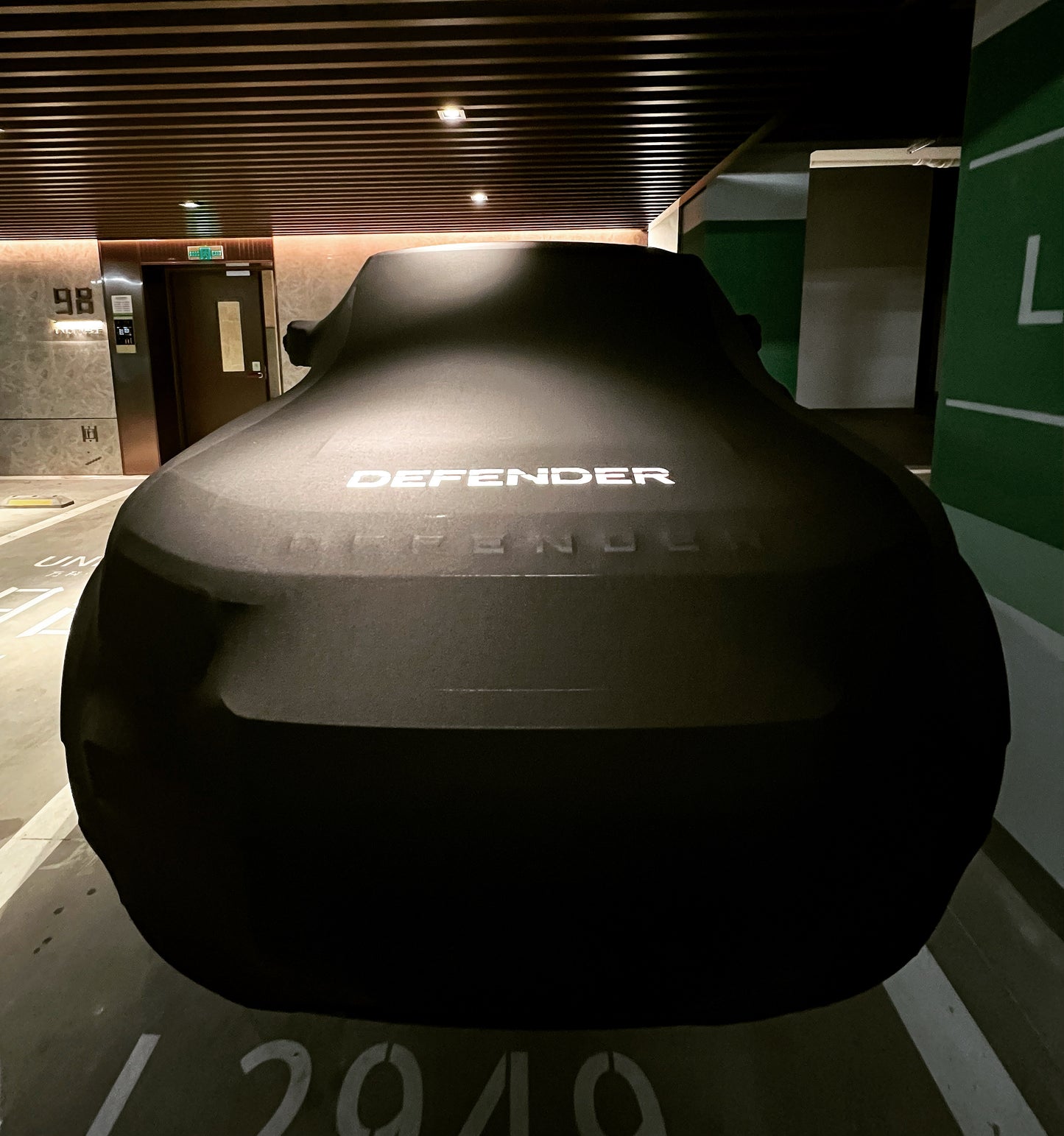 Truck custom cover with logo