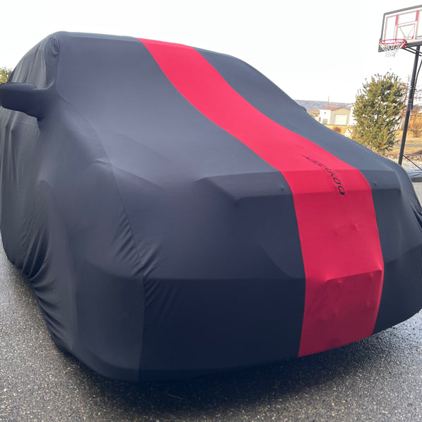 Van custom cover with logo