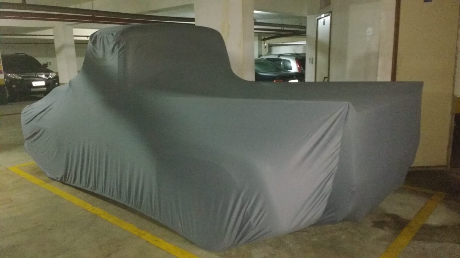 Truck custom cover with logo